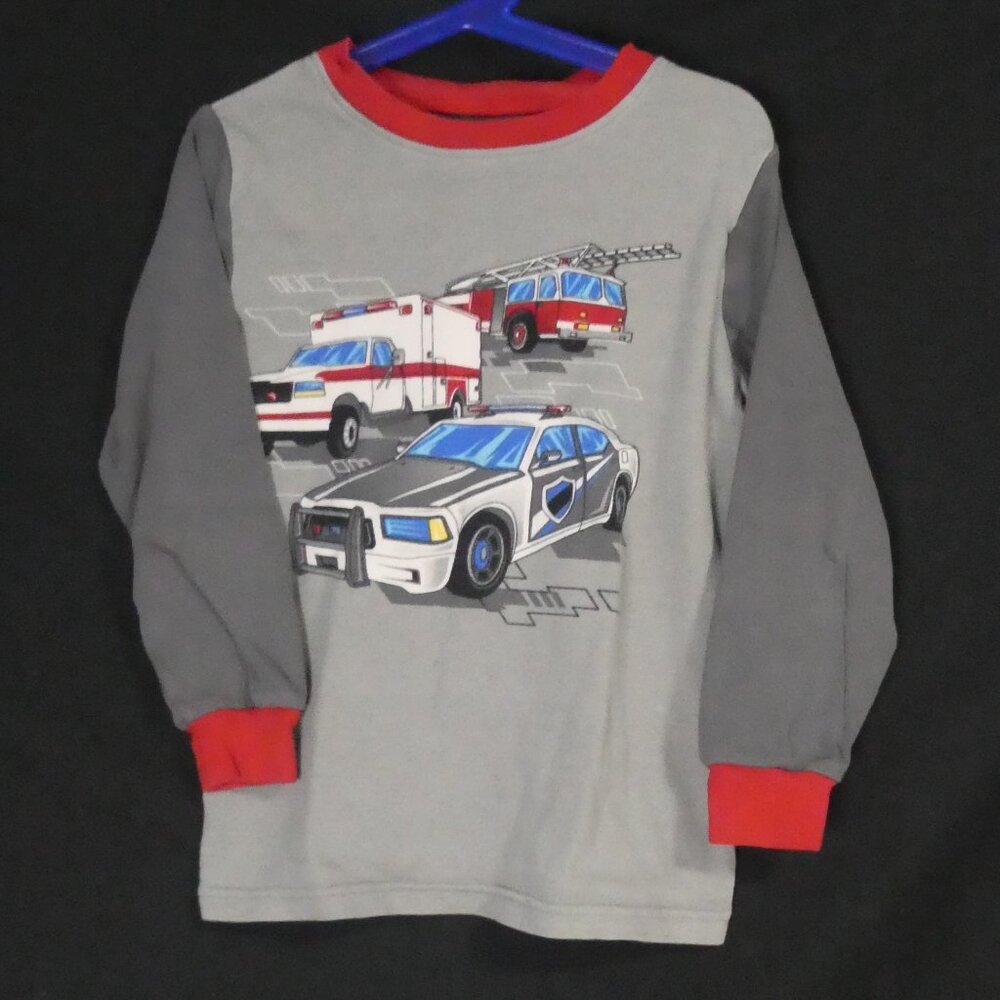 KIRKLAND - Signature | 8 years | Kids Long Sleeve Graphic Pajama Shirt